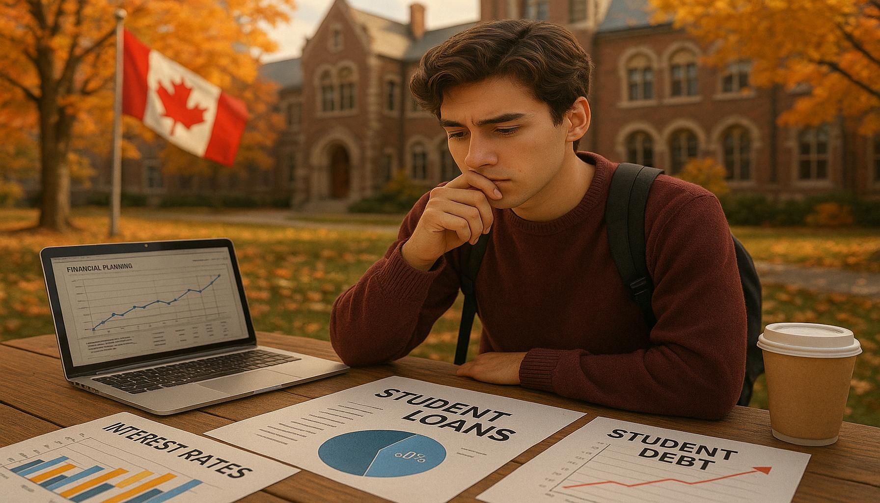 Impact of interest rates on student financing and the debt of Canadian youth
