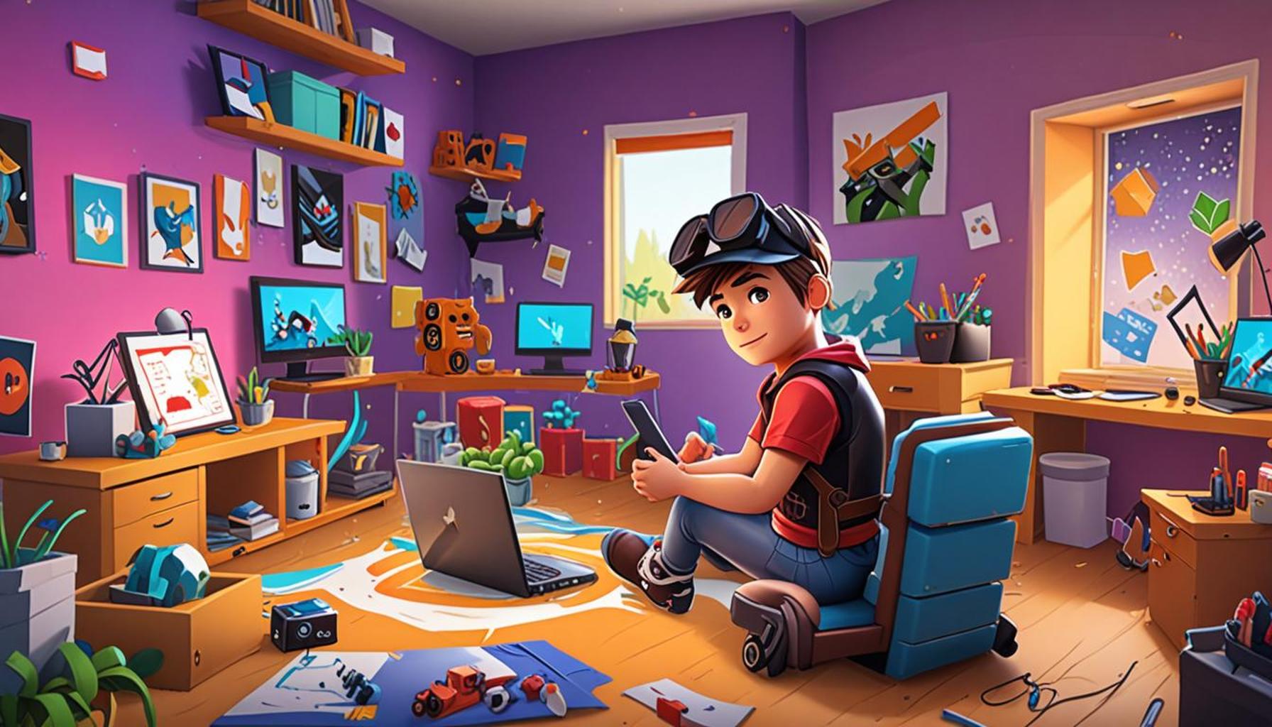 The Development of User-Generated Content as a Career Path for Young Developers in Roblox