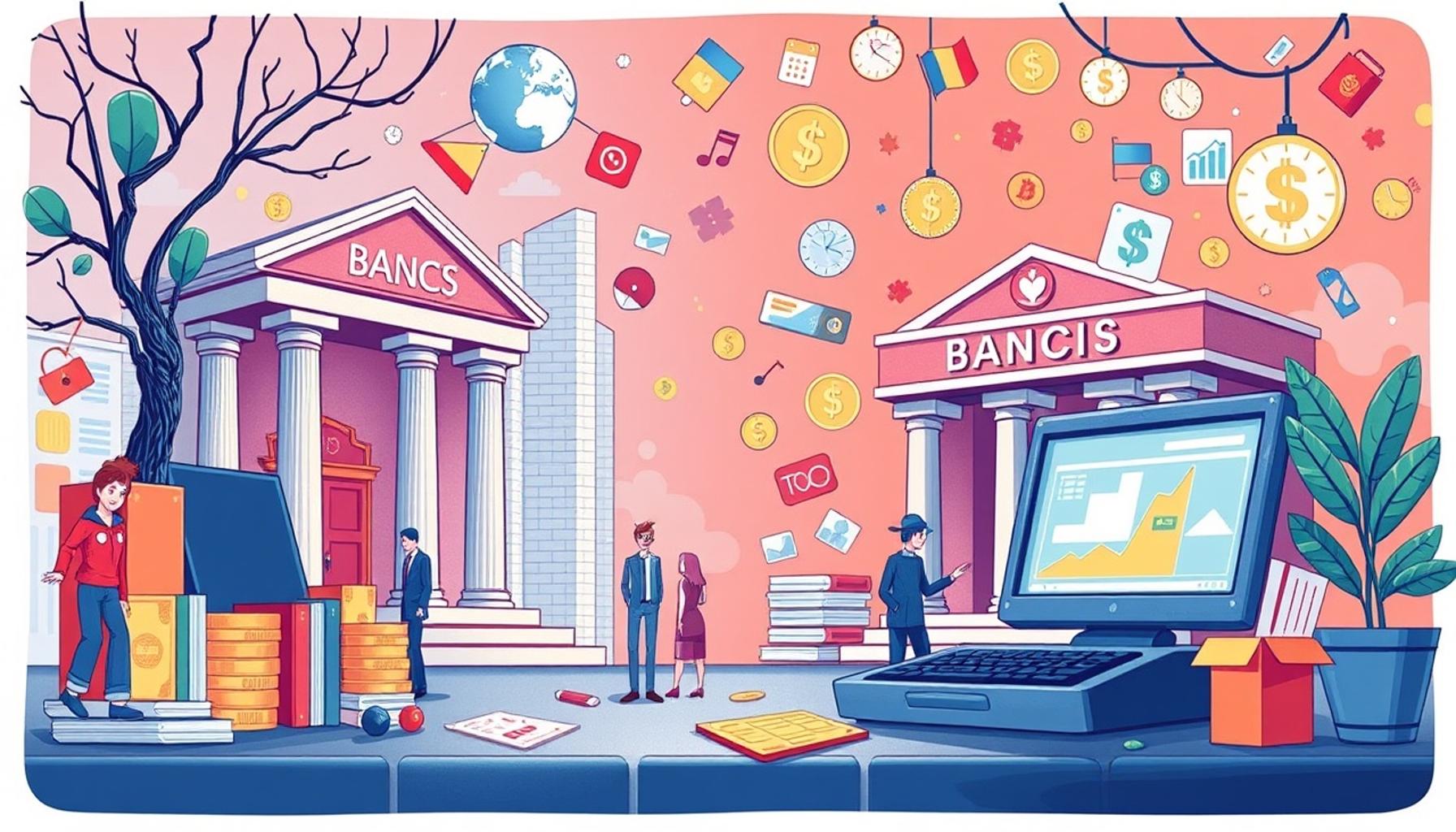 Comparison between traditional banks and online banks: which is the better option for Canadians?