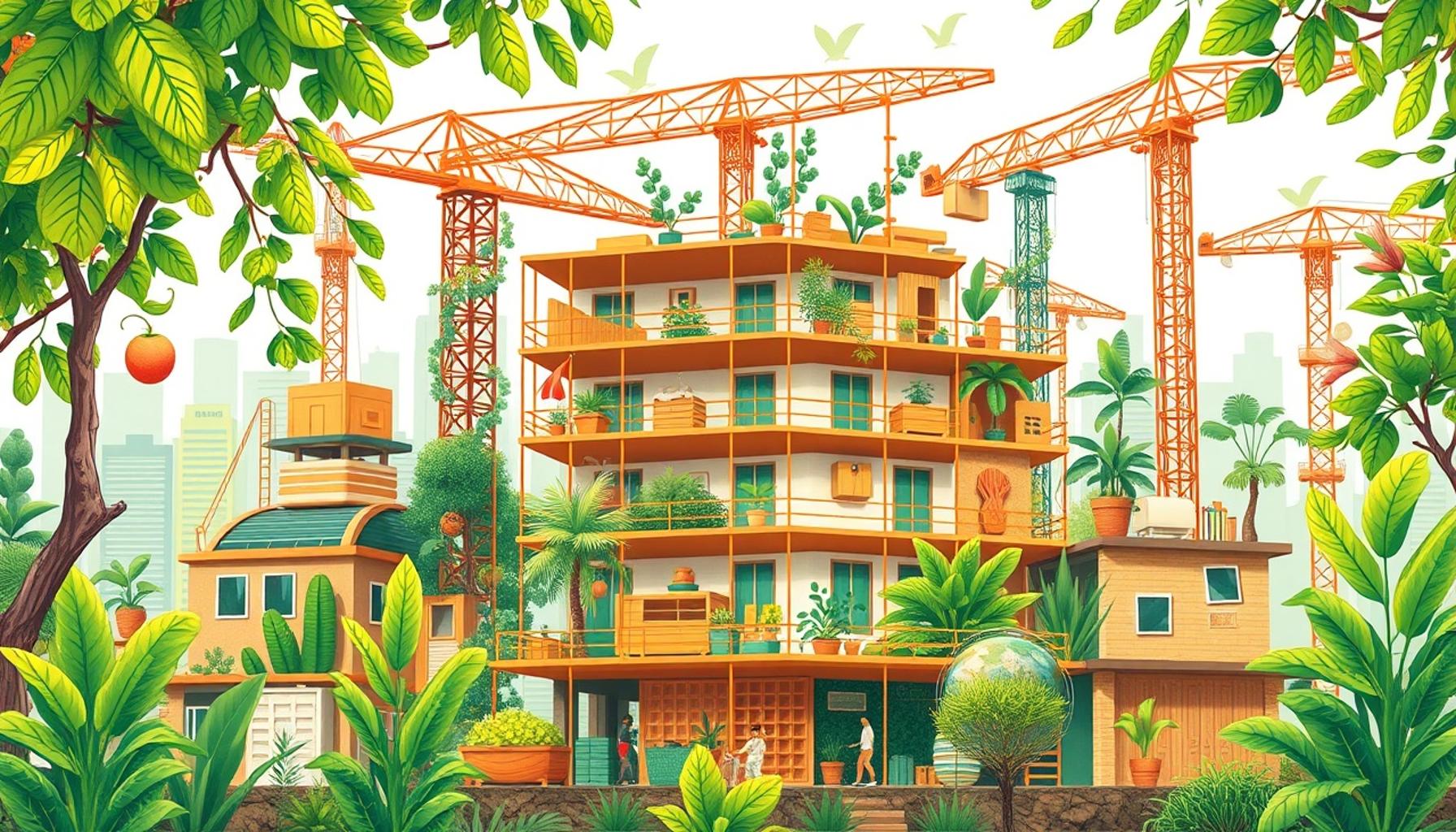 Zelené stavby: Revoluce udržitelných materiálů v české architektuře