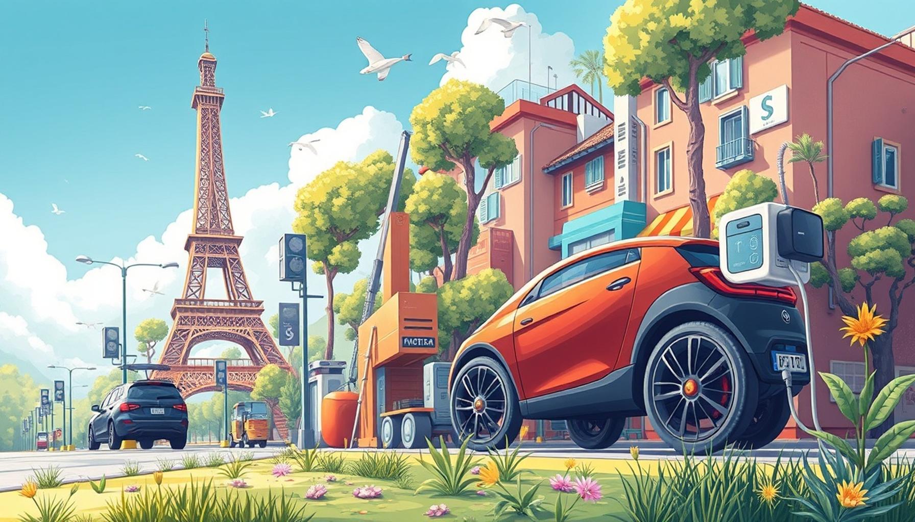 L&rsquo;Ascension des Véhicules Électriques en France : Impacts Environnementaux et Technologiques