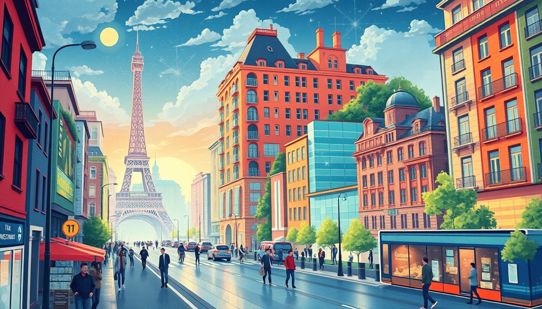L&rsquo;essor des villes intelligentes en France : comment la technologie façonne le futur urbain