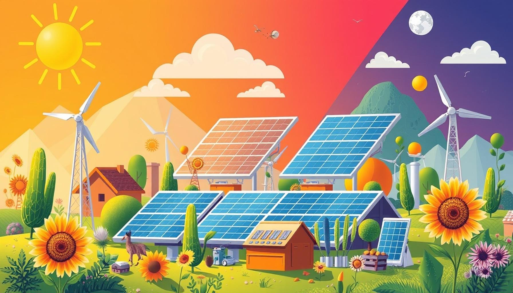 Innovations in solar energy: The future of energy sustainability in France.